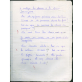 Cahier de devoirs
