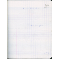 Cahier du jour