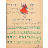 Cahier d'écriture, lecture et coloriage