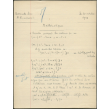mathématiques