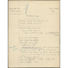 mathématiques