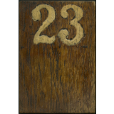 Pyrogravure - Élément de calendrier - 23