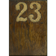 Pyrogravure - Élément de calendrier - 23