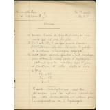 Devoir de mathématiques