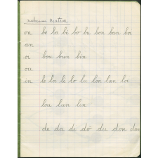 Cahier journalier