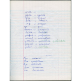 Cahier de brouillon