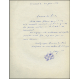 Refus de l'invitation à l'inauguration du groupe scolaire de La Madeleine-de-Nonancourt