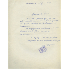 Refus de l'invitation à l'inauguration du groupe scolaire de La Madeleine-de-Nonancourt