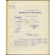 Cahier journalier