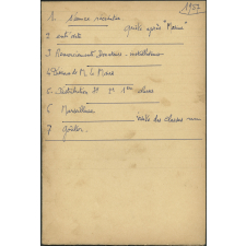 Distribution des Prix - 14 juillet 1957 - Brouillons du discours de remerciements et du discours à ses élèves