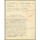 Version latine - Lycée Corneille, Rouen, classe de 3ième A
