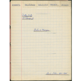 Cahier de musique