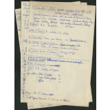 Notes pour la préparation de l'inauguration du groupe scolaire de La Madeleine-de-Nonancourt