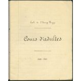 Cours d'adultes