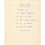 Cahier de 