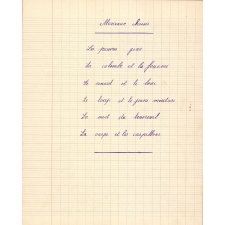 Cahier de