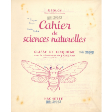 Cahier de sciences naturelles, classe de cinquième