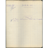 Certificat d'études 1957. Canton de Damville. Devoir de sciences / filles