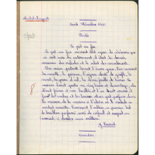 Cahier journalier