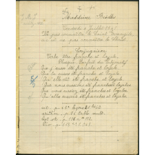 Cahier journalier