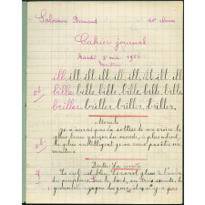 Cahier journal
