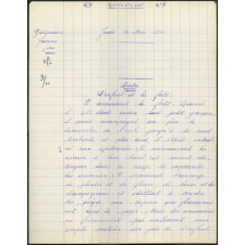 Certificat d'études 1957. Canton de Damville. Dictée-questions