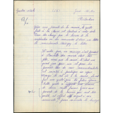 Certificat d'études 1957. Canton de Damville. Rédaction