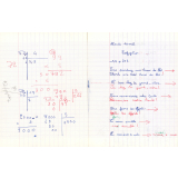 Cahier de brouillon