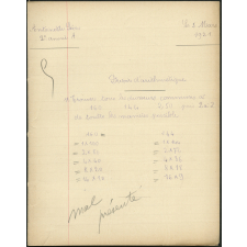 Devoir d'arithmétique