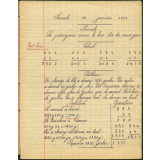 Cahier du jour