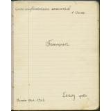 Cahier de 