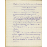Cahier journalier - Année scolaire 1931-1932