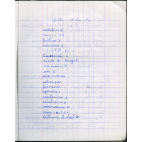Cahier de brouillon