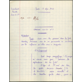 BEPC 1957. Collège de Damville. Rédaction