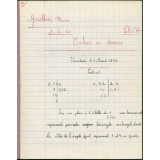 Cahier de devoirs