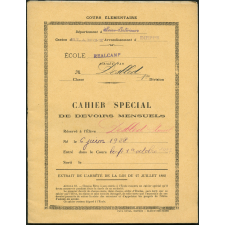 Cahier spécial de devoirs mensuels - École de Réalcamp