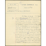 Devoir d'anglais - Lycée Corneille, Rouen, classe de 3ième A
