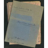 Répartitions mensuelles - Année scolaire 1974-75 - CE 1ère année (10e) et 2ème année (9ème)