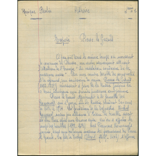 Travaux d'Histoire : Exposés et Contrôles