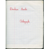 Cahier d' 