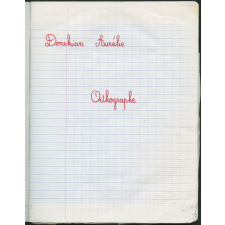 Cahier d'