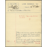 Thème latin - Lycée Corneille, Rouen, classe de 6ième A2