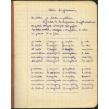 Cahier journalier