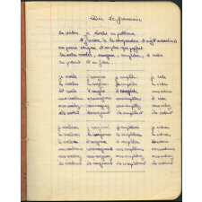 Cahier journalier