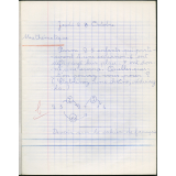 Cahier journalier