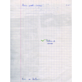 Cahier de sciences