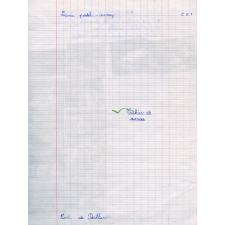 Cahier de sciences