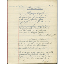 Cahier de