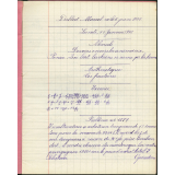 Cahier journalier - Année scolaire 1931-1932