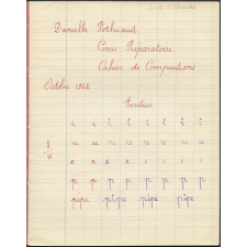 Cahier de compositions